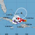 Se formó la tormenta tropical Oscar frente a la costa de Bahamas