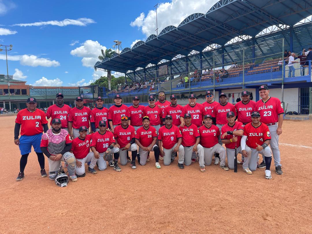 Zulia alcanzó su primera victoria en el campeonato de la categoría Máster de beisbol