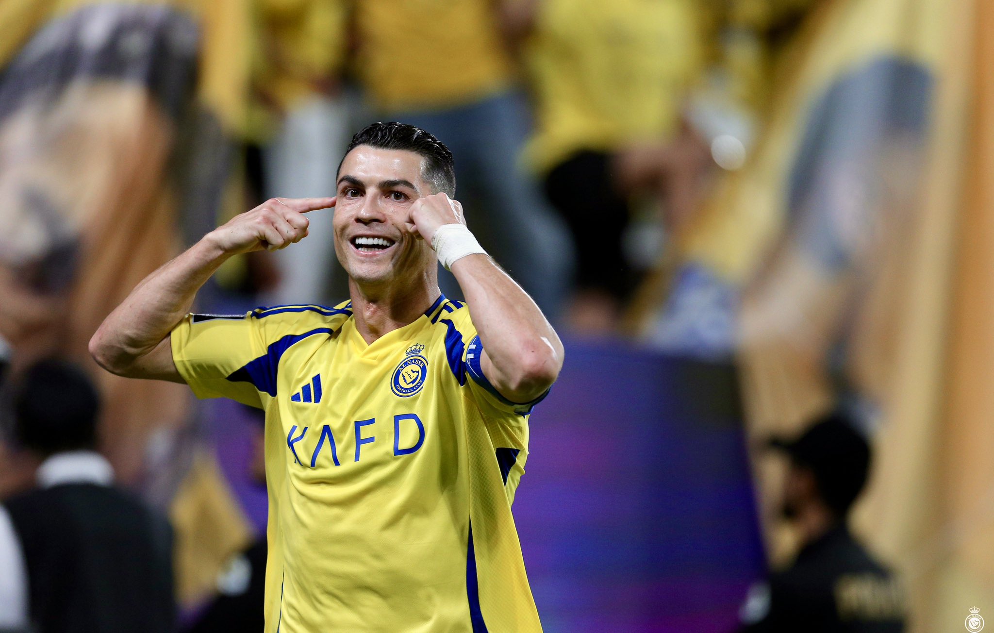 Cristiano Ronaldo convirtió un tanto en la goleada del Al-Nassr