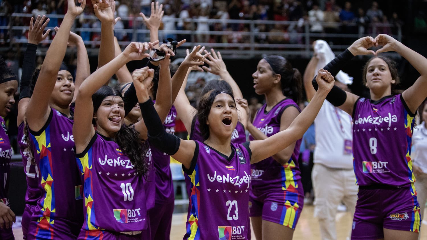 Venezuela se llevó el campeonato del Sudamericano Femenino U-15 de Baloncesto