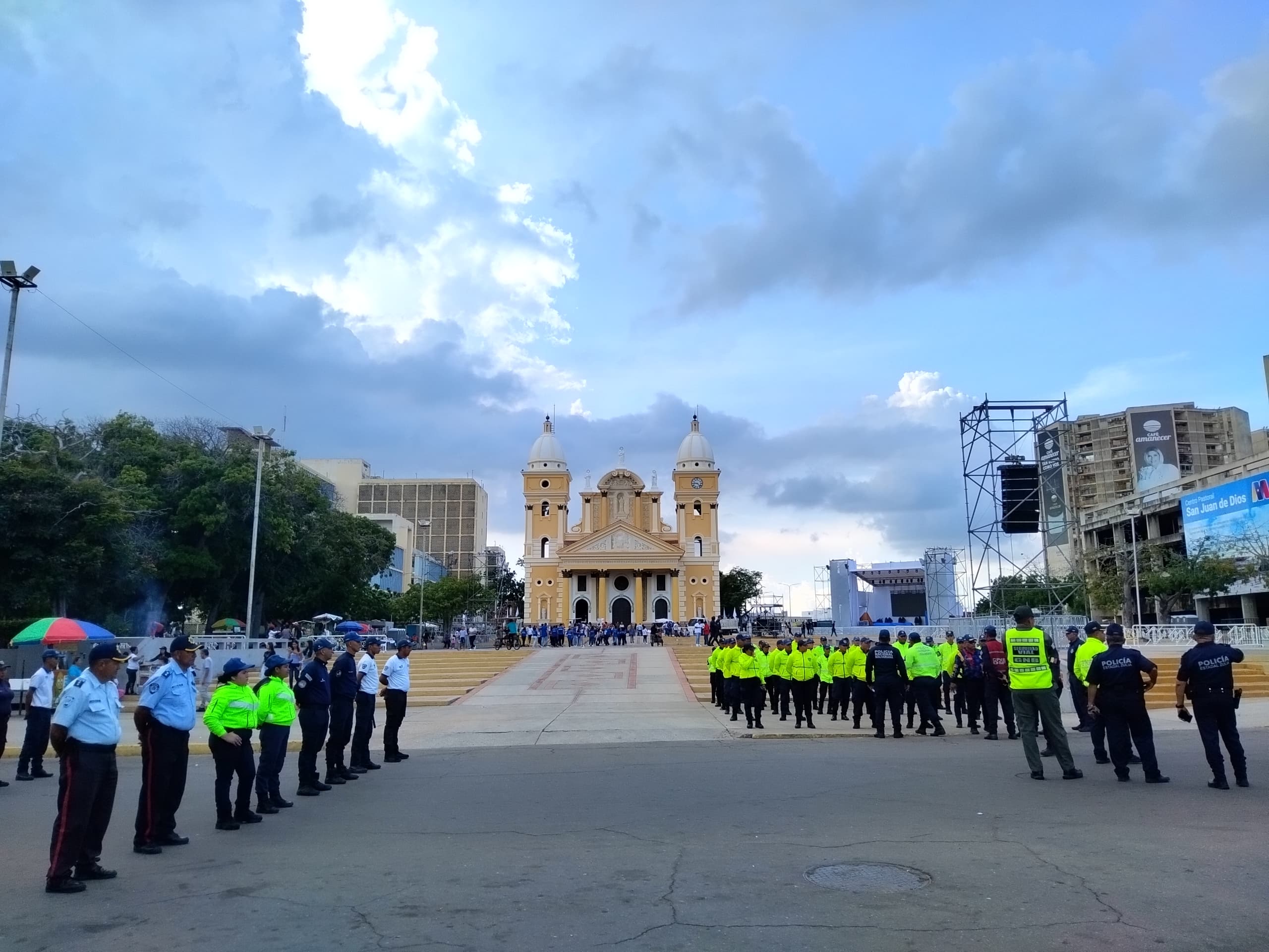 Organismos castrenses y policiales afinan detalles para garantizar la seguridad en la Basílica este 17 y 8-Nov