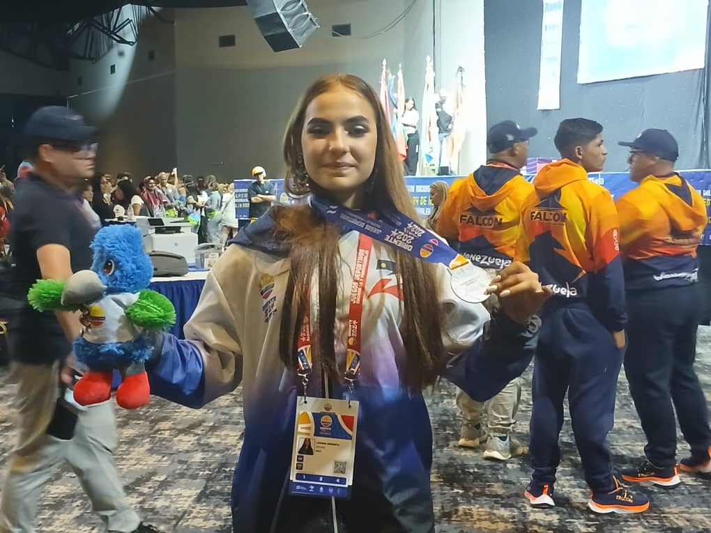 Luciana Urdaneta sumó plata para Zulia en los Juegos deportivos Oriente 2024