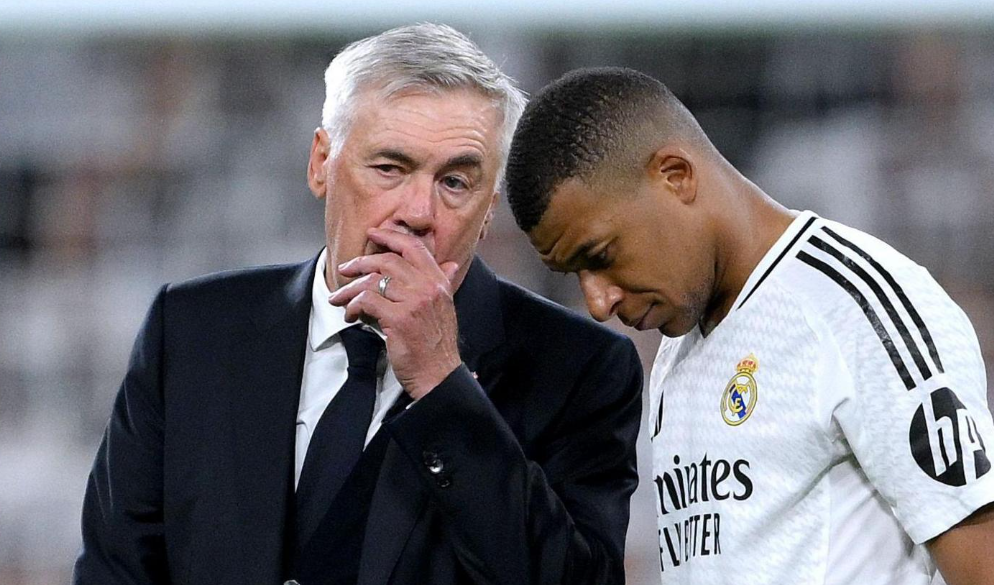 Ancelotti sobre Mbappé: tiene todo nuestro apoyo y pronto dará vuelta a la situación