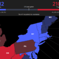 Elecciones en EEUU: Trump 210 y Harris 112 votos electorales (270 para ganar)