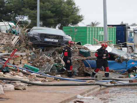 Continúan las lluvias en España y se intensifica la búsqueda de desaparecidos