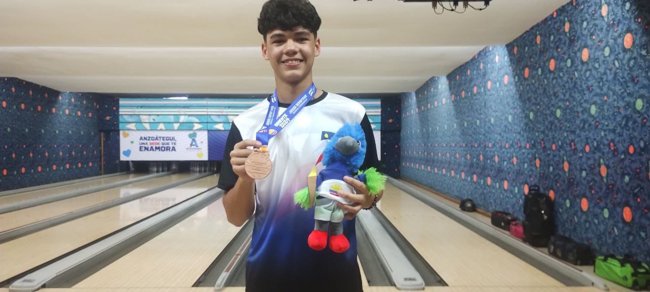 Victor Mazzilli alcanzó la medalla de bronce en bowling para Zulia