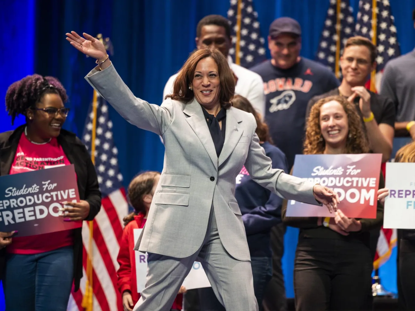 Kamala Harris pasará la noche electoral en universidad afroamericana de Washington donde estudió