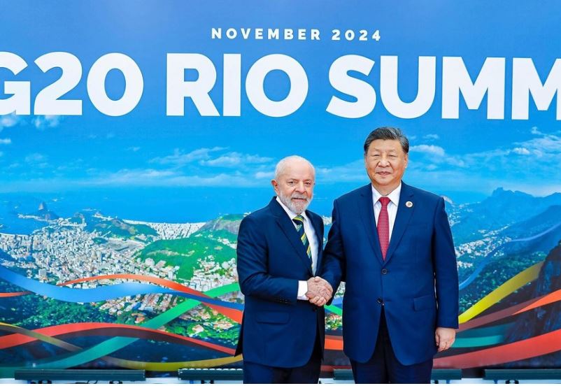 Lula y Xi Jinping se reúnen en Brasil