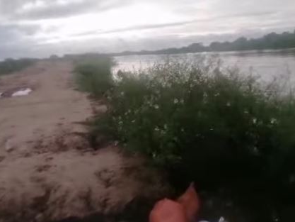 Aumento del río Zulia pone en peligro al muro de contención del municipio Catatumbo