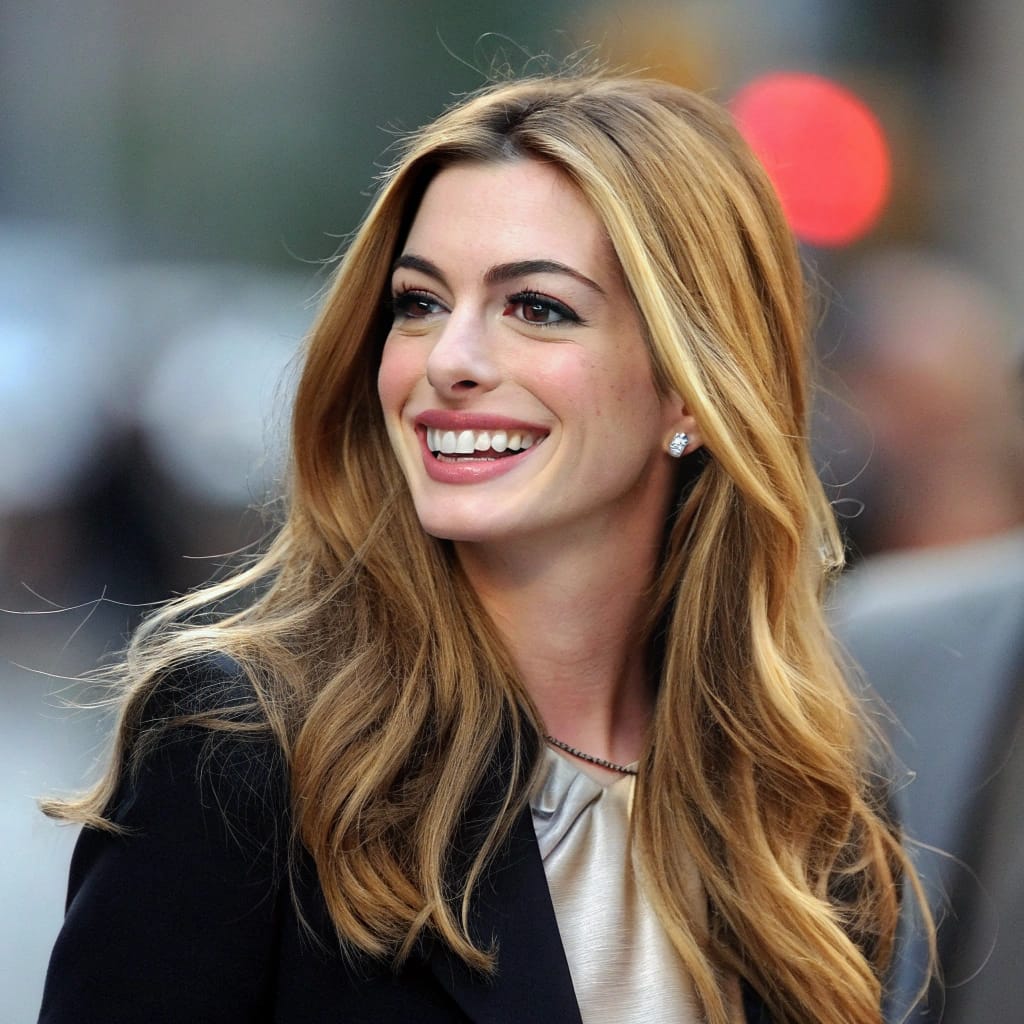 Anne Hathaway con más de 40 sigue siendo una joven encantadora