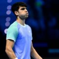 Carlos Alcaraz cayó ante Casper Ruud en el inicio del Masters ATP