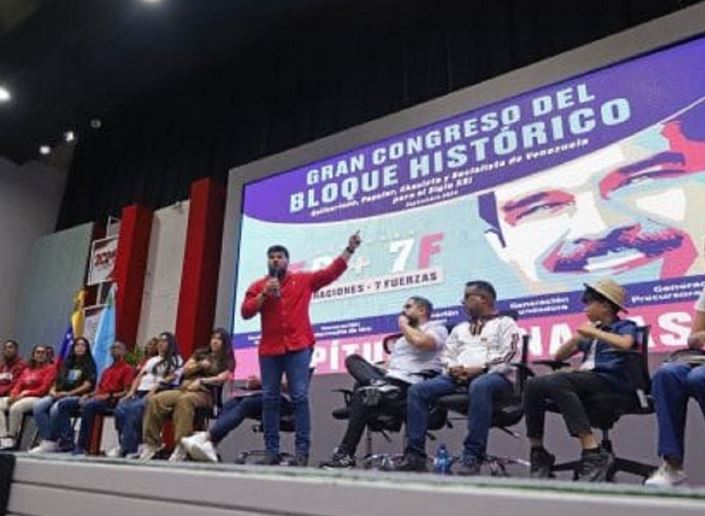 Inició el Congreso del Bloque Histórico en Caracas