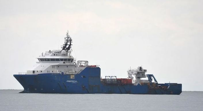 Llegó buque para las exploraciones submarinas de gas en el Campo Dragón