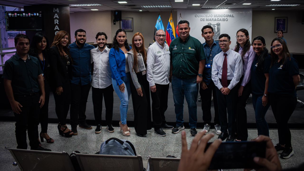 Estudiantes universitarios presentaron a la Alcaldía de Maracaibo proyectos para la ciudad