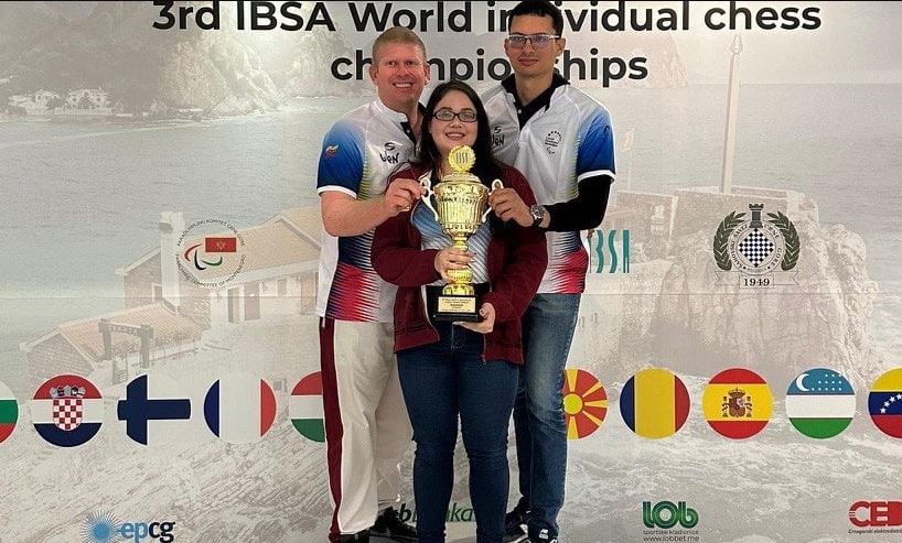 Venezuela destacó en el III Mundial de Ajedrez para Invidentes