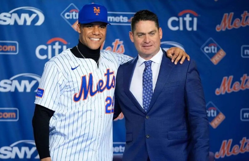 Juan Soto fue presentado por los Mets con el contrato más grande de la historia