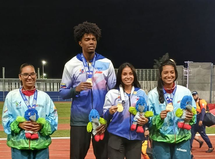 Dos de oro, dos de plata y una de bronce aportó el paratletismo zuliano en los Juegos Deportivos Paranacionales Oriente 2024