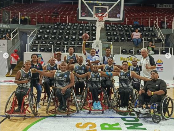 Zulia establece récord paranacional en baloncesto sobre silla de ruedas en Oriente 2024