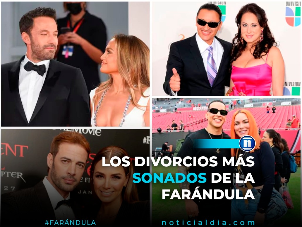 Los divorcios más sonados de la farándula