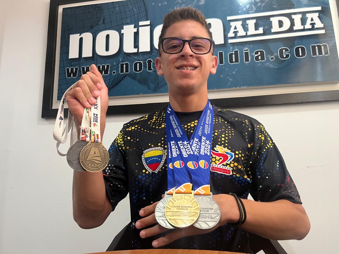 Santiago Quintero, la nueva joya del atletismo zuliano que sueña con brillar en Los Ángeles 2028