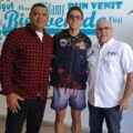 El atleta zuliano Santiago Quintero llegó a casa