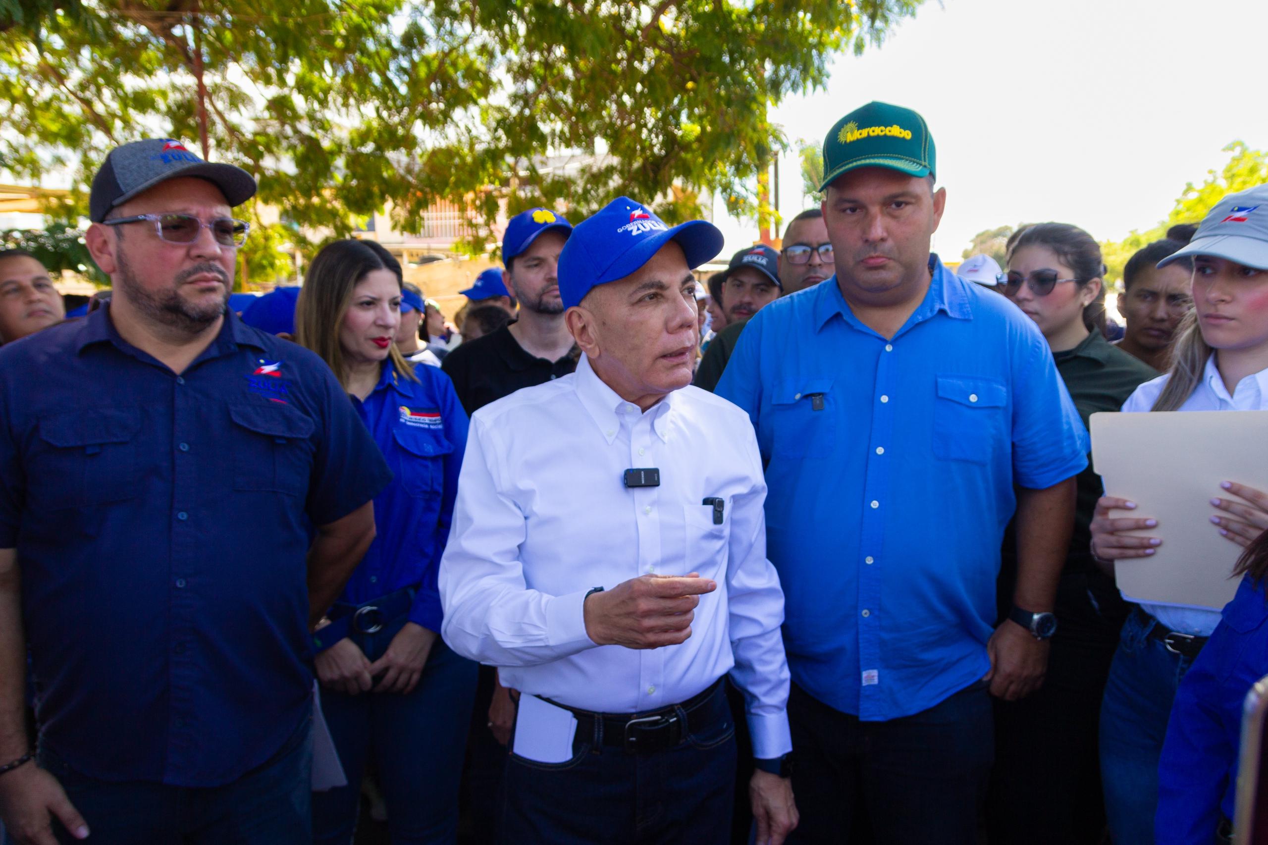 Gobernador Rosales inaugura trabajos en el Corredor Vial Milagro Norte de Maracaibo