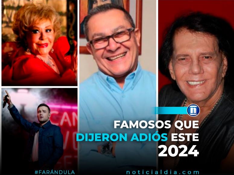 Famosos que dijeron adiós este 2024
