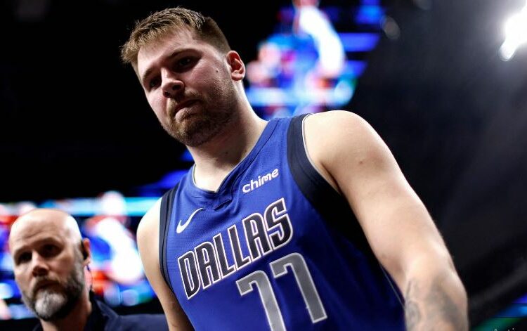 Doncic se vuelve a lesionar y estará ausente con Mavericks