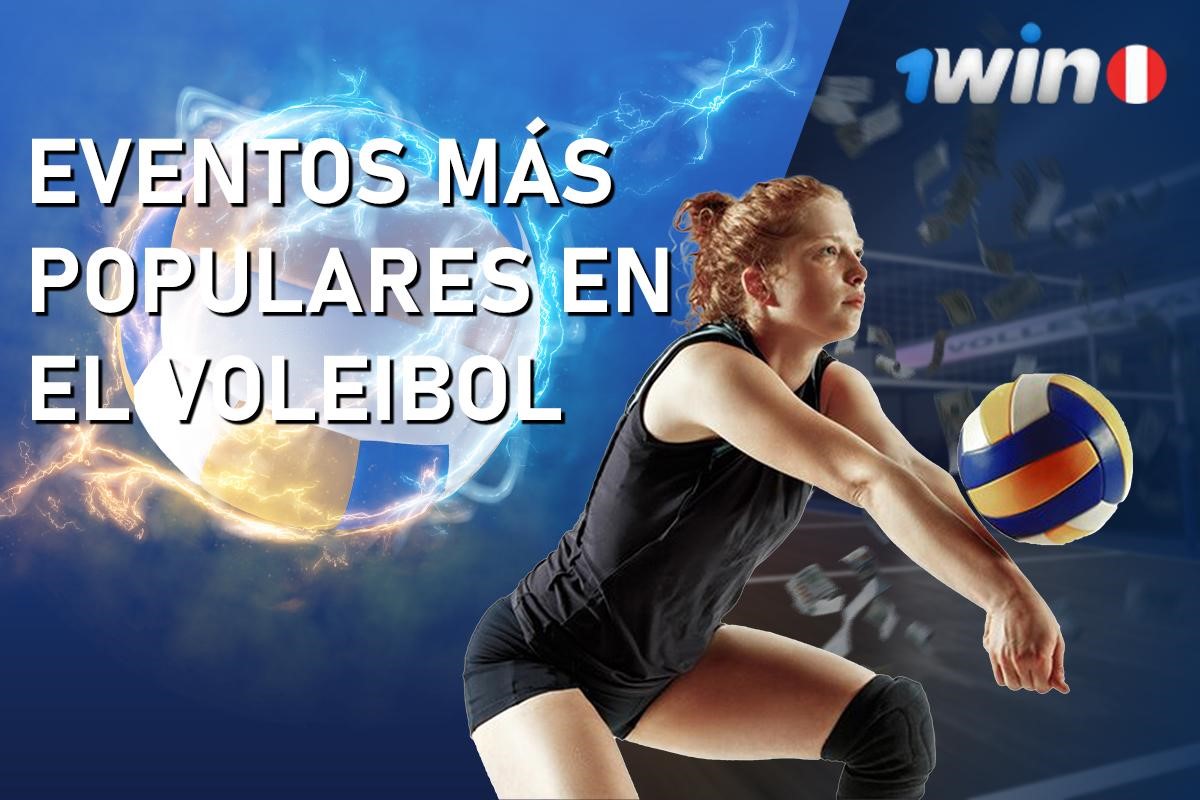 1Win: Eventos más populares en el Voleibol