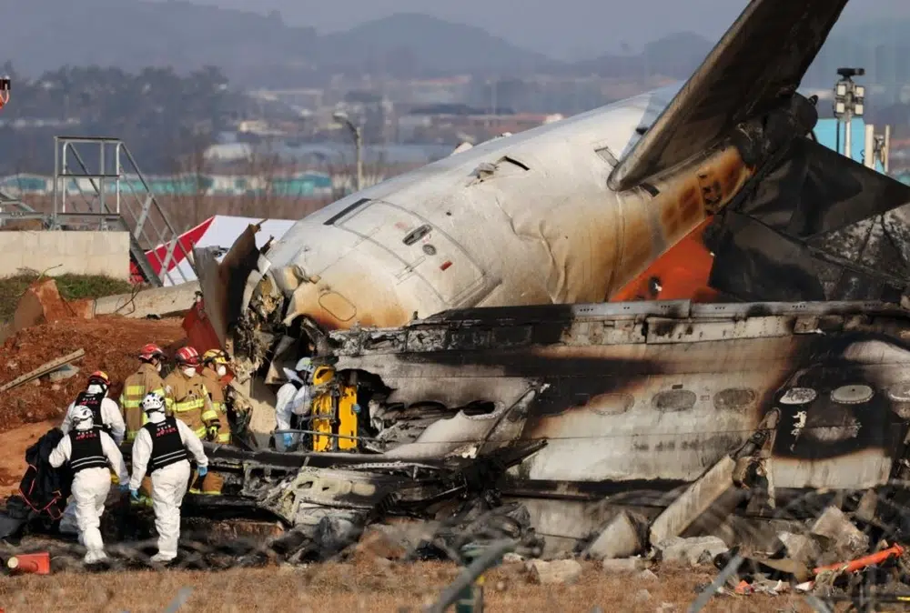 Confirman 179 muertos y solo dos supervivientes en el accidente aéreo en Corea del Sur