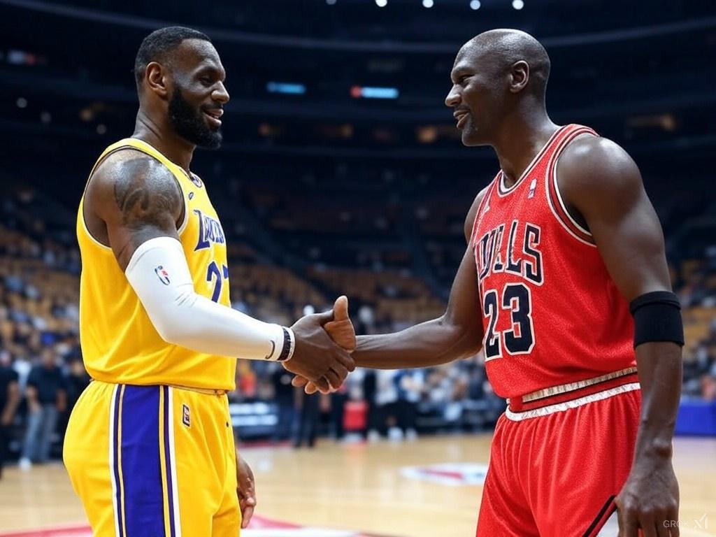 LeBron James igualó a Michael Jordan en un impresionante récord