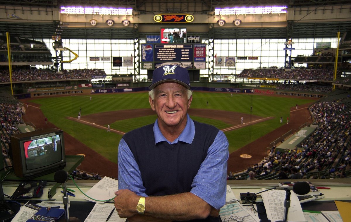 Muere Bob Uecker, voz de los Cerveceros de Milwaukee