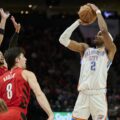 Thunder triunfó ante Trail Blazers con un gran Shai Gilgeous-Alexander