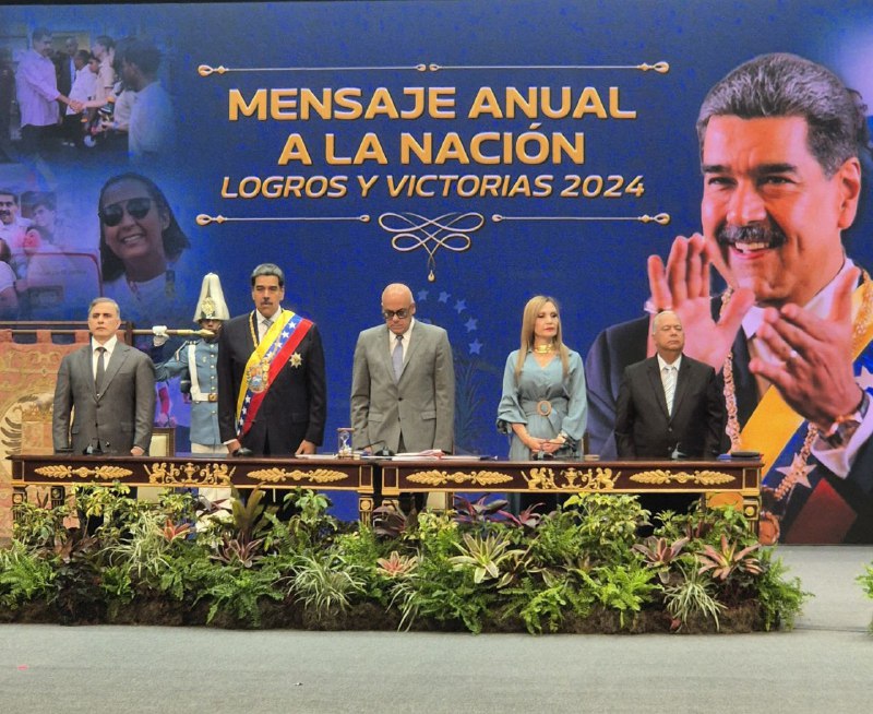 Presidente Maduro rinde memoria y cuenta ante la Asamblea Nacional