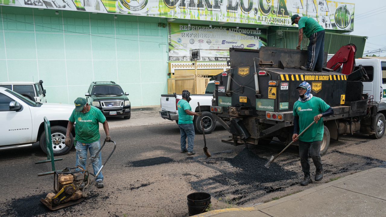 Más de mil 100 baches intervenidos con el Plan Rápido de Bacheo 2024 de la Alcaldía de Maracaibo