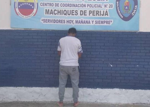 Detenido por la presunta violación de su hijastra adolescente en Machiques de Perijá