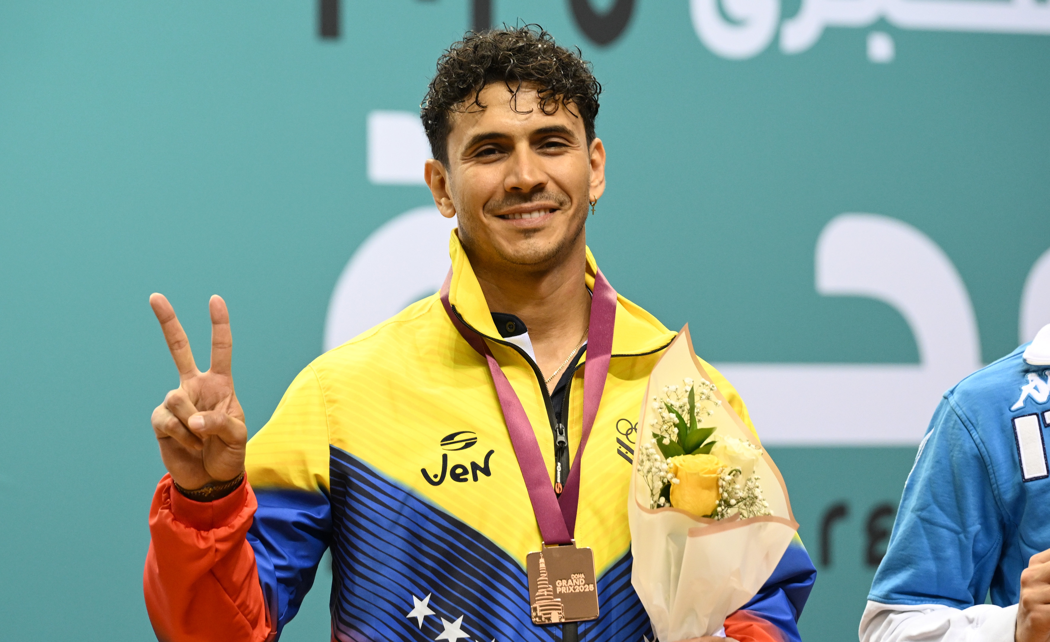 Rubén Limardo conquistó la medalla de bronce en Doha