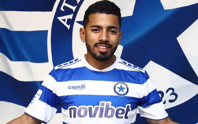 Zuliano Brayan Palmezano fichó por el Atromitos de la primera división de Grecia