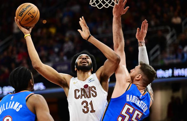 Cavaliers supera a Thunder en reñido choque de líderes de Conferencias de NBA