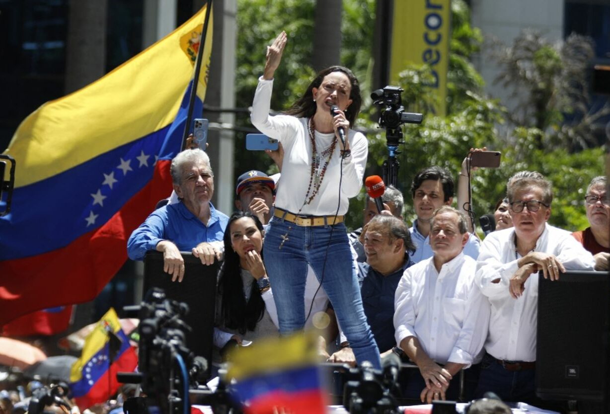 Este es el video de María Corina que anda rodando en redes: 