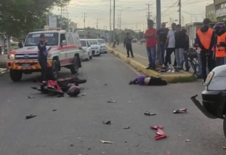 Una joven muerta y un hombre herido deja accidente vial en Ciudad Ojeda