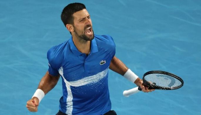 Djokovic debuta con triunfo tras vencer a Basavareddy en el AusOpen