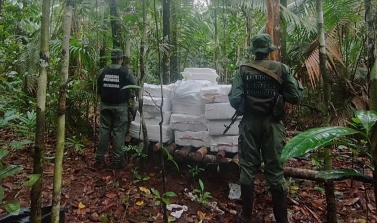 Incautan cinco toneladas de marihuana en Amazonas