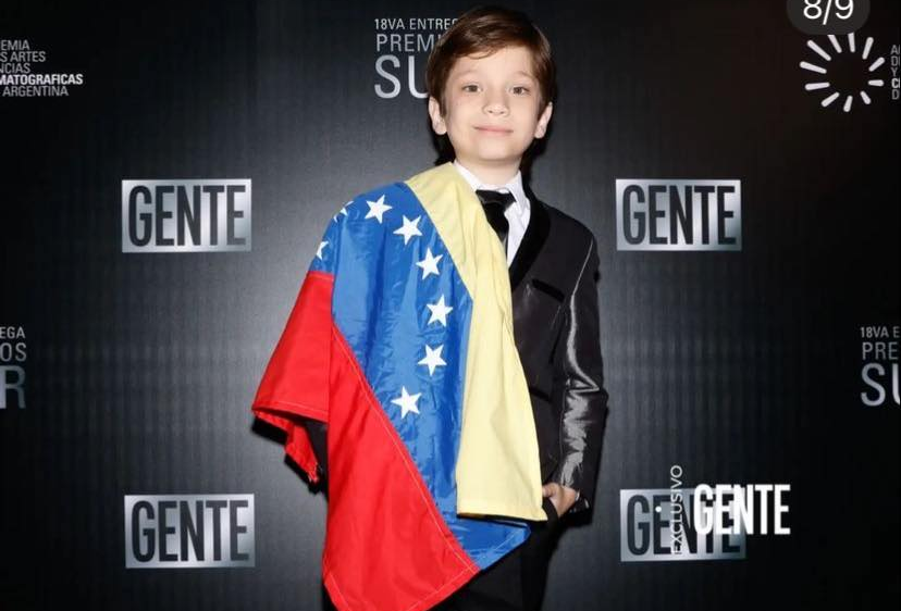 Marcelo Michinaux el niño venezolano que brilla en el cine argentino: 