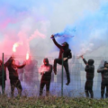 Pelea entre hinchas dejó nueve heridos previo al partido entre Real Sociedad y Lazio por Europa League