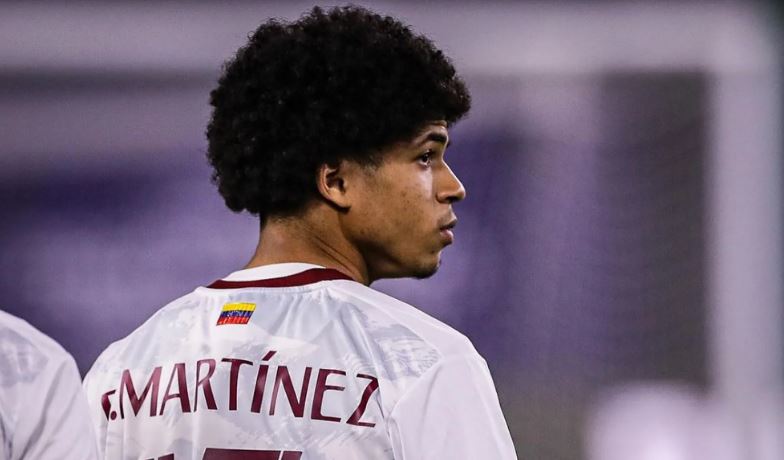 David Martínez se perderá el Sudamericano Sub20