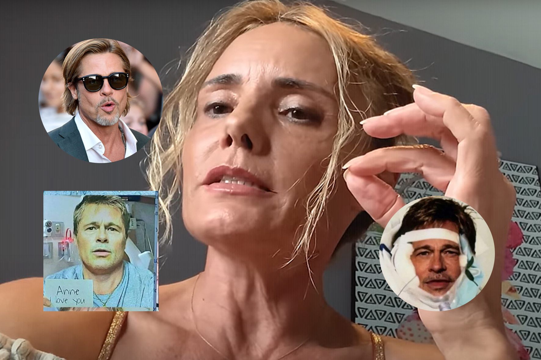 Mujer que perdió los ahorros de su vida y al esposo por el Brad Pitt de internet denuncia chalequeo: 