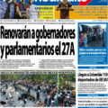 Titulares de la prensa nacional para este martes 28 de enero