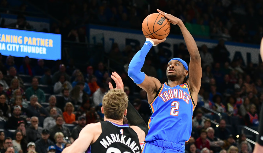 Shai comandó el triunfo de los Thunder con histórica actuación