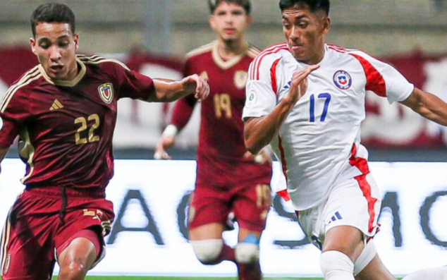 La Vinotinto tropezó ante Chile en el Sudamericano Sub-20